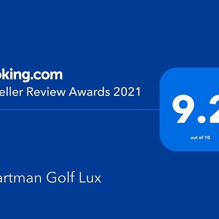Apartman Golf Lux Bük Eksteriør bilde